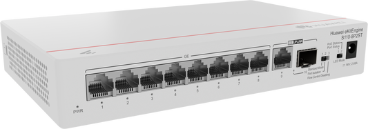 S110-8P2ST 8*10/100/1000BASE-T ports PoE+ 1*GE SFP port 1*10/100/1000BASE-T port
