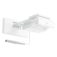 Epson 4100lm WXGA 1280x800 16:9 Laser 2USB 2VGA 3HDMI RS-232C LAN Wifi/Miracast NoBag White NoBracket UltraShortThrow Interactive