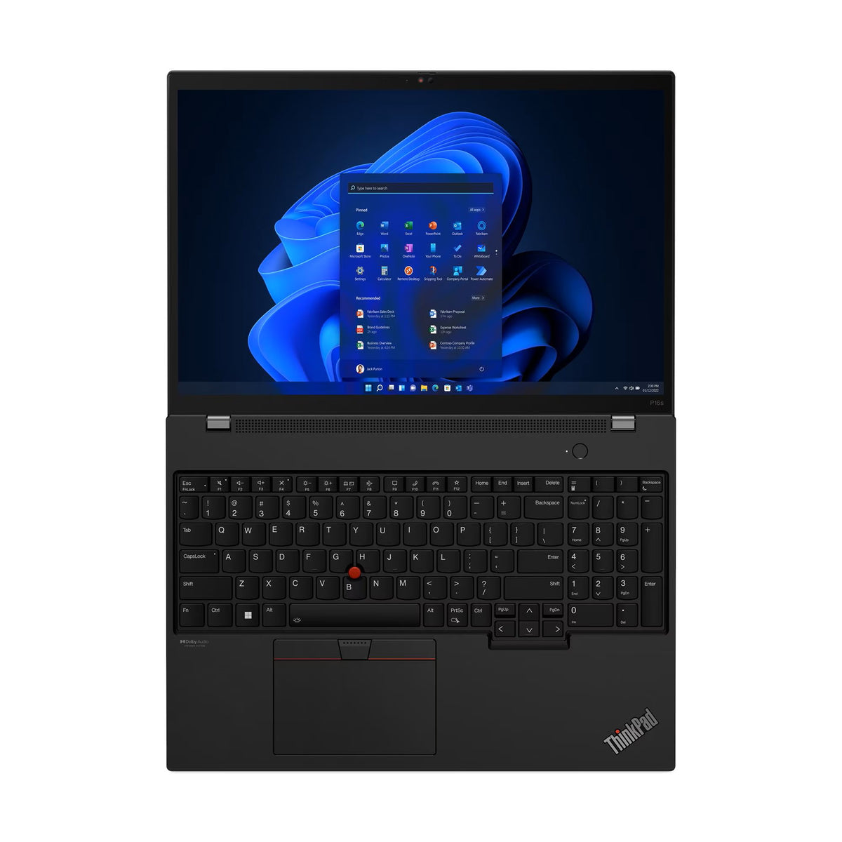 16.0" INTEL i7-1360P 16GB 512GB SSD nVidia RTXA500 4GB WIN11 PRO 3YR PREM LENOVO P16s