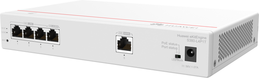 S380 L4P1T 1*GE WAN 4*GE LAN(PoE+ 50W) up to 150 users forwarding performance 2Gbps