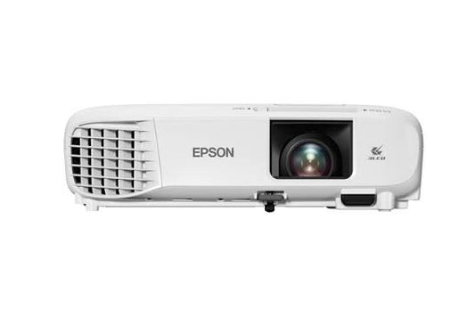 Epson 3600lm XGA 1024x768 4:3 Lamp USB 2VGA HDMI RS-232C NoWiFi NoBag White EntryLevel
