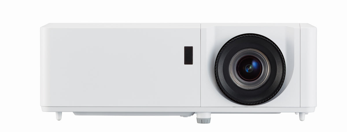 WXGA 1280x720  4700 Lumens  HDMI 2.0  Compact  IP6X  DLP Laser Projector with 2x8W Speakers  Zoom  Focus and Lens Shift. Includes: Remote Control  2xAAA Batteries  1.8m HDMI Cable  Lens Cap and a 3 Year Warranty.