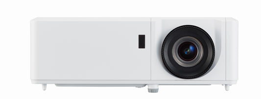 WXGA 1280x720  4700 Lumens  HDMI 2.0  Compact  IP6X  DLP Laser Projector with 2x8W Speakers  Zoom  Focus and Lens Shift. Includes: Remote Control  2xAAA Batteries  1.8m HDMI Cable  Lens Cap and a 3 Year Warranty.