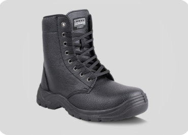 Patriot Combat Leather Boots Sizes 3-13 - Black