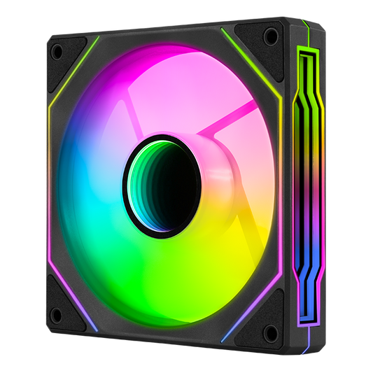Aerocool Phantom M-3 12 PWM ARGB Fan - Black