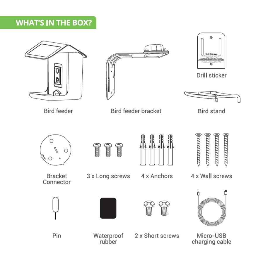 BNETA Pet Smart AI Birdfeeder BF002