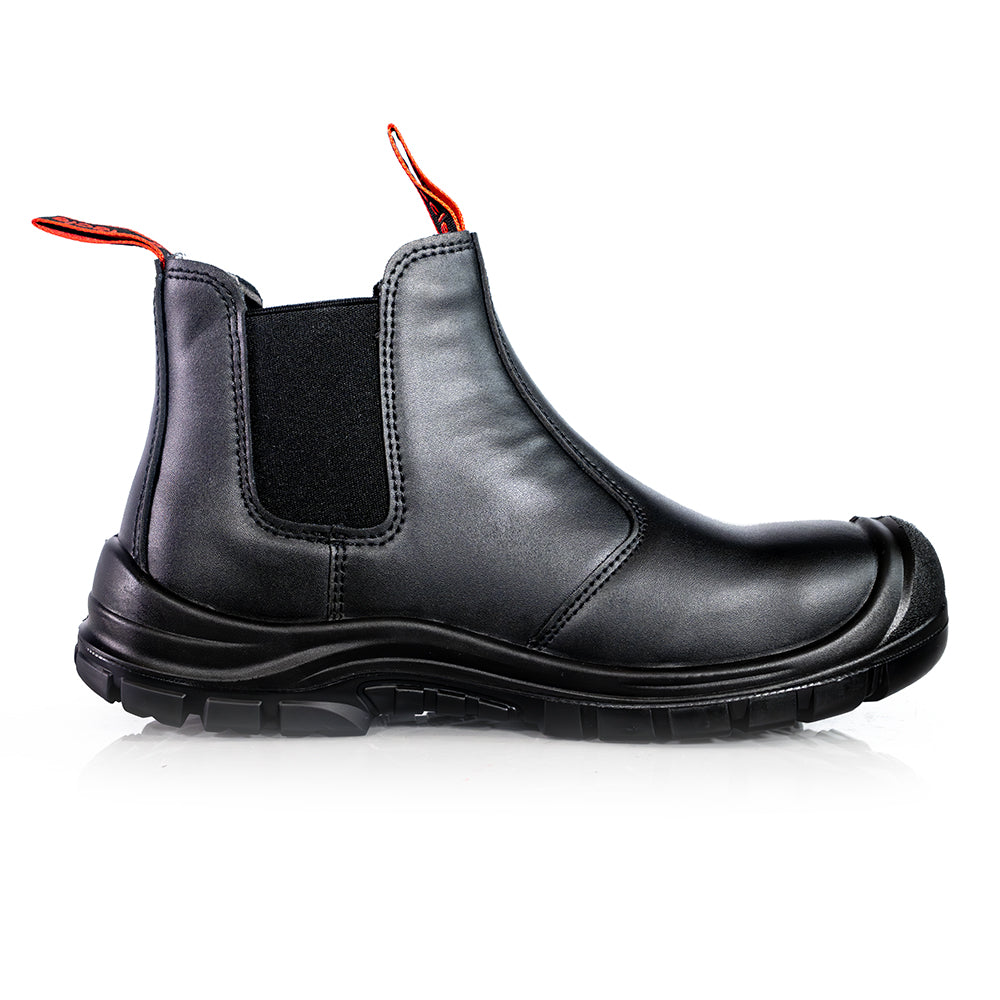 Pinnacle AUSTRA CHELSEA Boots Black (Steel Toe & Midsole) - Guards On Duty Shop & Security Guards