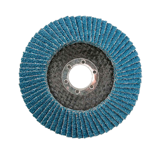 Pinnacle Flap Wheel Disc 115mm Blue Zirconium (Box of 10)