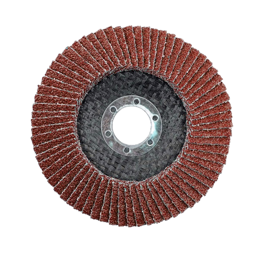Pinnacle Flap Wheel Disc 115mm Brown Aluminium Oxide (Box of 10)
