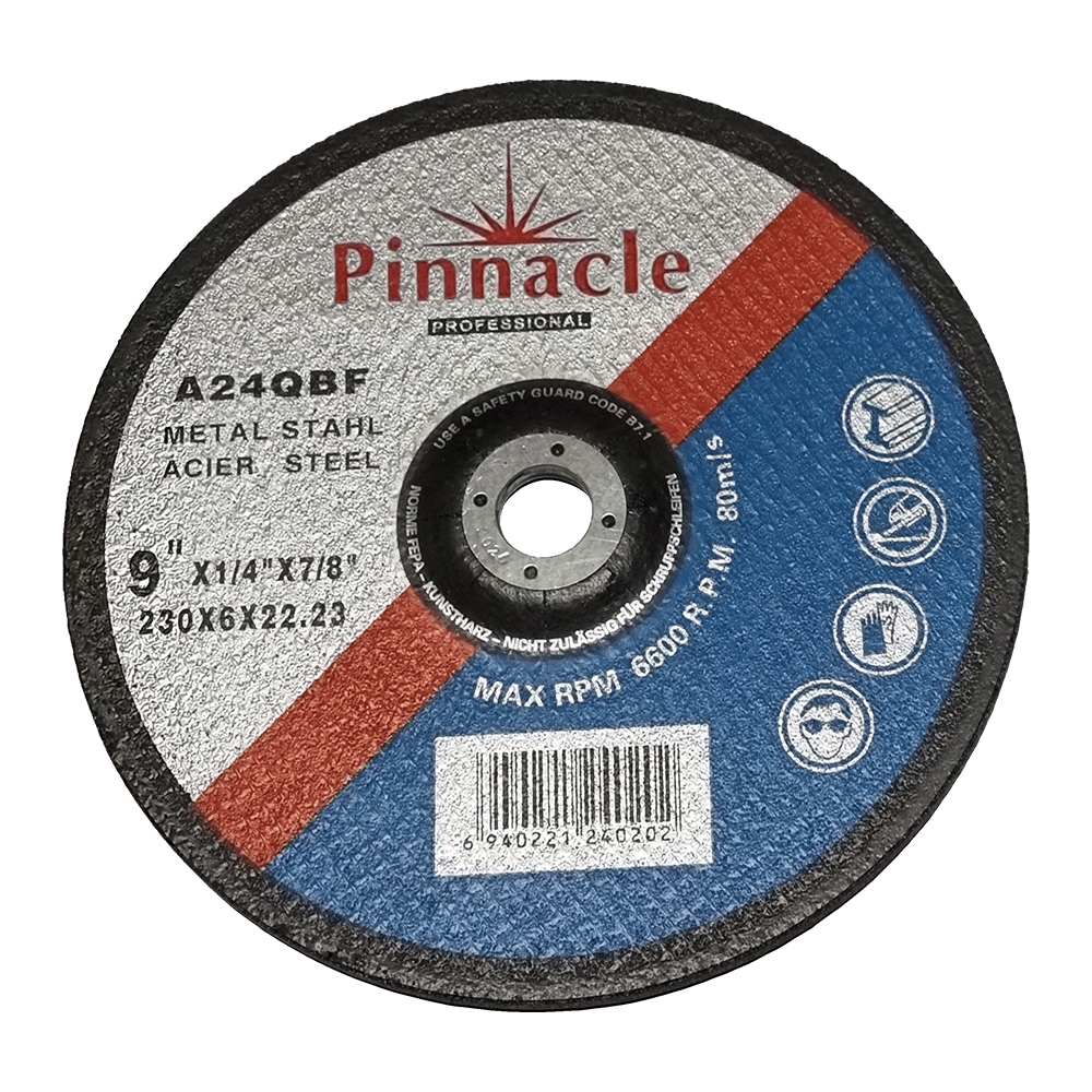 Pinnacle Grinding Disc 230x6x22.2mm (Box of 10) (Box of 10)