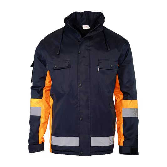 Pinnacle 2-Tone ARCTIC Freezer Jacket Orange (S – 5XL)