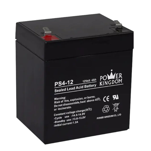 Power Kingdom 4AH 12Volt Battery