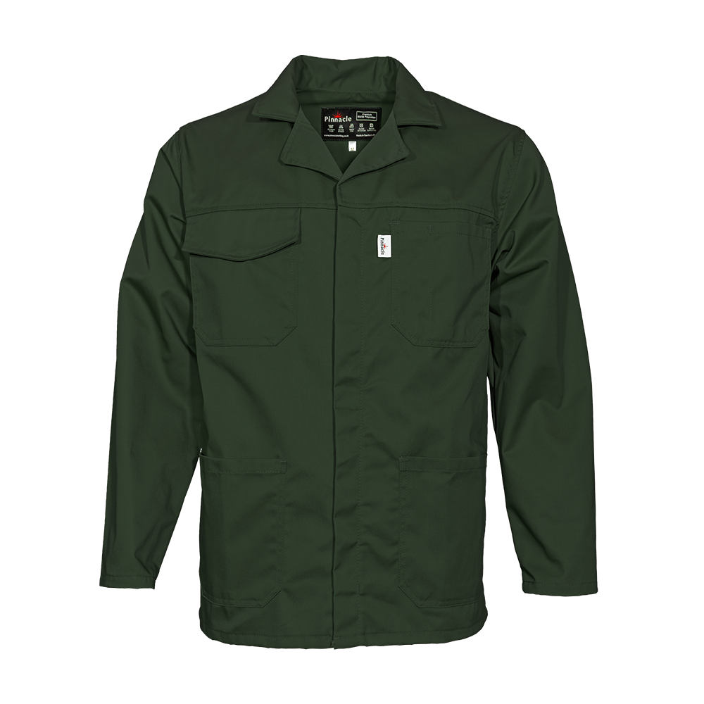 Pinnacle Premium Workwear Olive Jacket (S – 5XL)