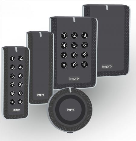 Impro Primo Nero - Mullion Mobile Capable Reader (Impro Key)