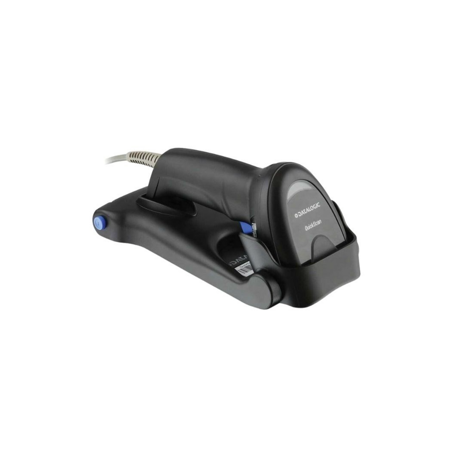 Datalogic Quickscan Lite QD2220 Kit Linear Imager USB Only Black kit Includes Scanner 1D USB Cable 90A052065 And Stand STD QW25 BK - Guards On Duty Shop & Security Guards