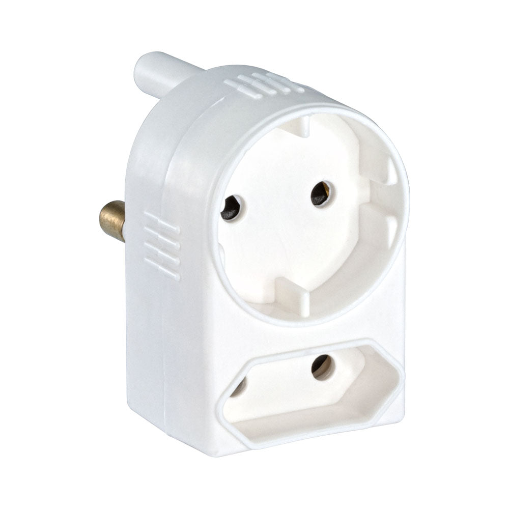 (x1)15a to (x1)10a Diamond&(x1)shuko Adapter-18a — LinkQnet | Guards on Duty Shop