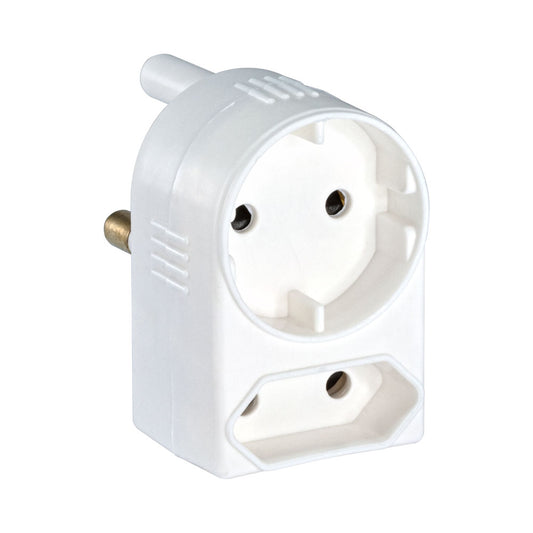 (x1)15a to (x1)10a Diamond&(x1)shuko Adapter-18a — LinkQnet | Guards on Duty Shop