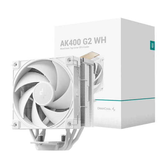 DeepCool AK400 G2 120mm CPU Air Cooler – White - Guards On Duty Shop & Security Guards