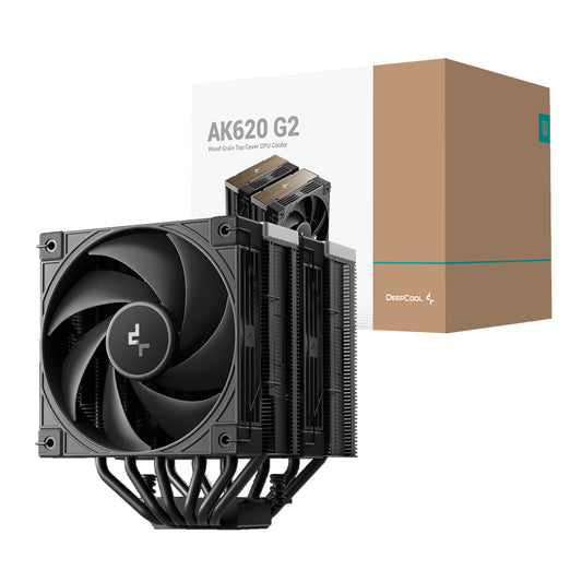 DeepCool AK620 G2 120mm CPU Air Cooler - Black - Guards On Duty Shop & Security Guards