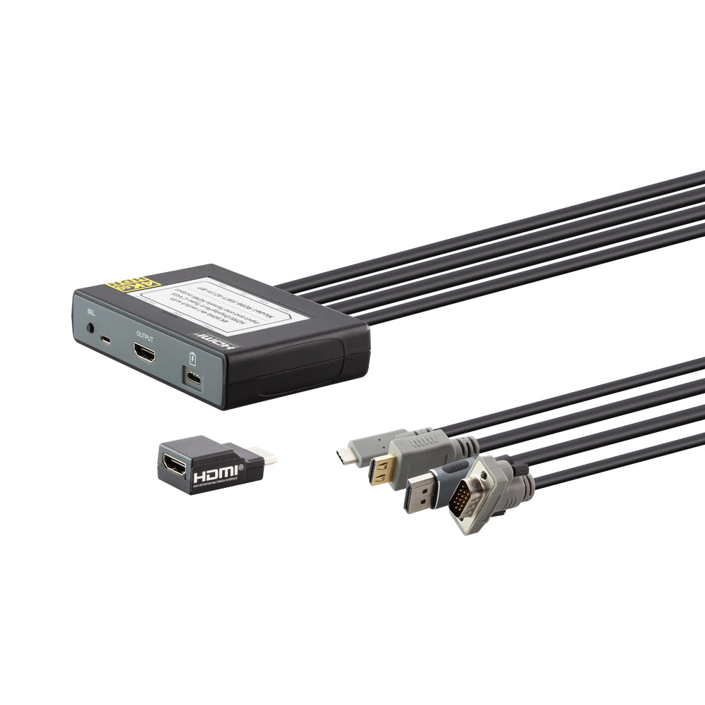 4k Hdmi, Dp,type-c,vga to Hdmi Converter — LinkQnet | Guards on Duty Shop