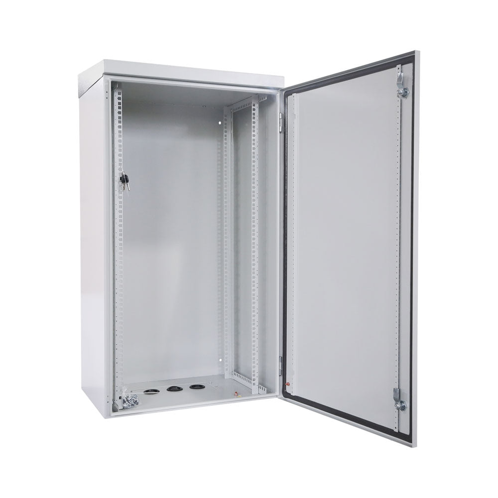 12U 611 x 425 OUTDOOR IP65 NO FANS - GREY - Guards On Duty Shop & Security Guards
