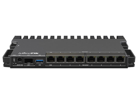 MikroTik 7 Gigabit 1x 2.5Gbps 1SFP+ 4 Core PoE Router - Guards On Duty Shop & Security Guards