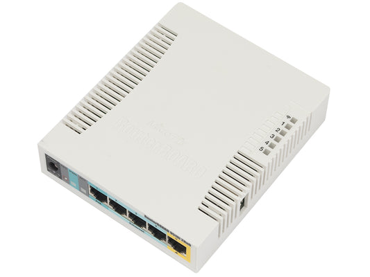 MikroTik 2.4GHz 2.5dBi 5 Port Ethernet WiFi Router - Guards On Duty Shop & Security Guards