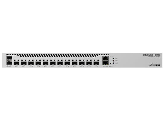 MikroTik Cloud Core 12 Port SFP+ 2 SFP28 4 Core Router - Guards On Duty Shop & Security Guards