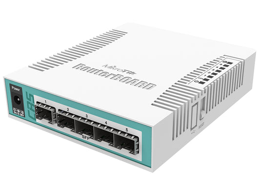 MikroTik Cloud Router Switch 5 Port SFP 1 PoE/SFP Port - Guards On Duty Shop & Security Guards