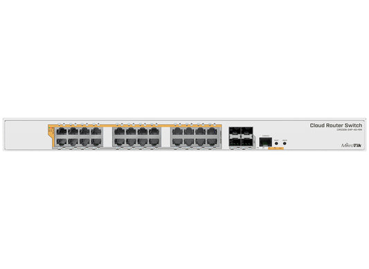 MikroTik Cloud Router Switch 24 Port PoE 450W 4SFP+ - Guards On Duty Shop & Security Guards