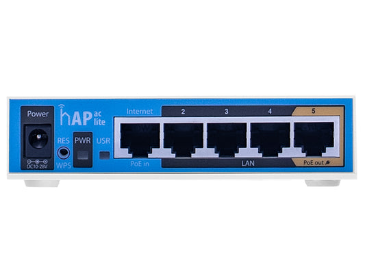 MikroTik hAP ac Lite 5 Port Ethernet 750Mbps WiFi 5 Router - Guards On Duty Shop & Security Guards