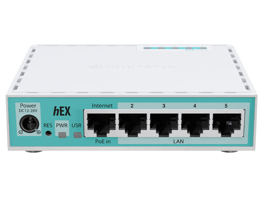 MikroTik hEX 5 Port Gigabit Desktop Router - Guards On Duty Shop & Security Guards