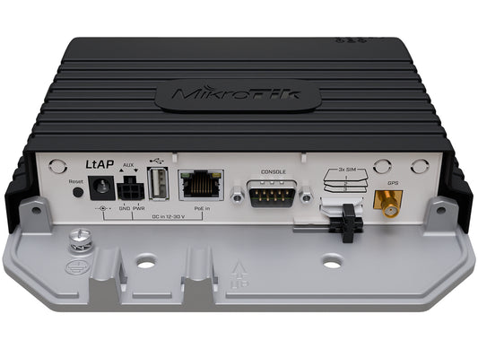 MikroTik LtAP LTE7 Kit 3 SIM 2 mPCIe and GPS Router | LtAP-2HnD&R11e-LTE7 - Guards On Duty Shop & Security Guards