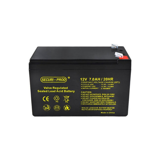 Securi-Prod DL-1207 - Battery Lithium 12V 7AH LiFePo4