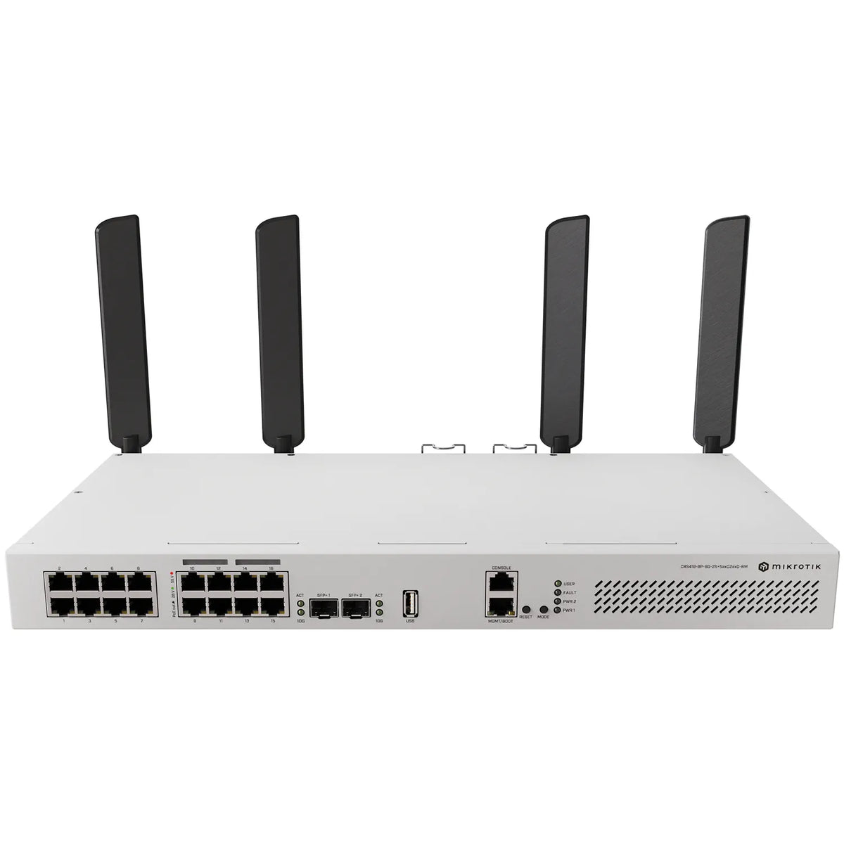 MikroTik CRS418-8P-8G-2S+5axQ2axQ-RM – All-in-One L3 Switch, Router & Wi-Fi 6 AP