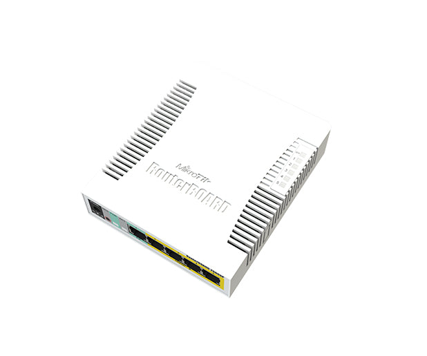 MikroTik RB260GSP 5x Gigabit PoE out Ethernet Smart Switch