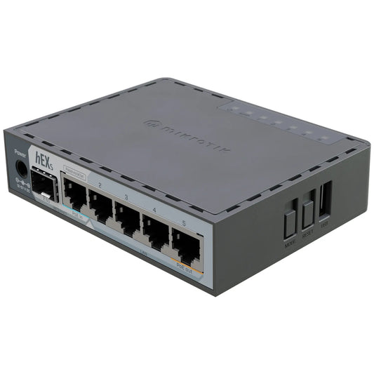 MikroTik hEX S 2025 (E60iUGS) – Gigabit Router with 2.5G SFP & PoE