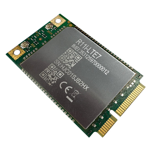 MikroTik R11e-LTE7 – Cat 7 LTE miniPCIe Modem Card