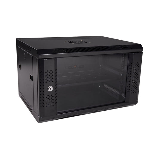 6u Single Sec 600x450mm,1fan,1 Shelf,flat Pack — LinkQnet | Guards on Duty Shop