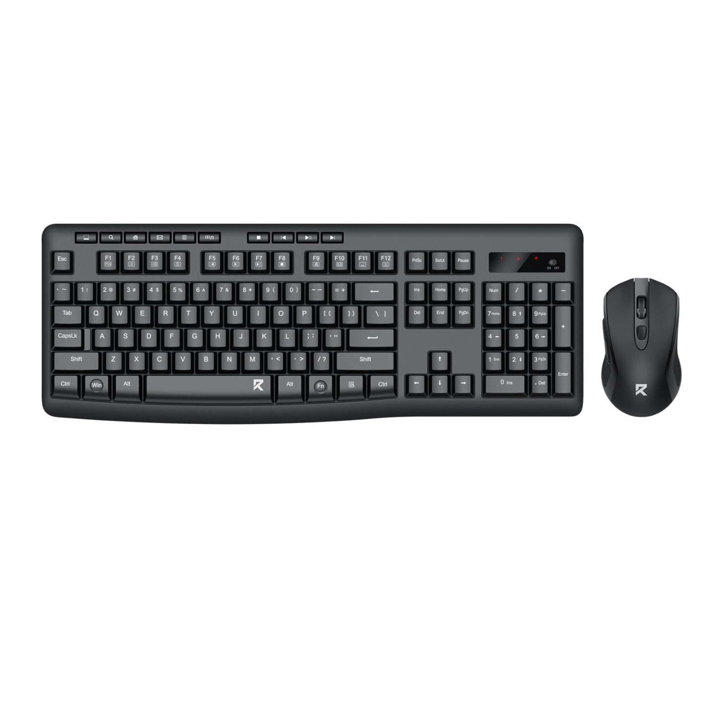 Redragon BS-7367-A Wireless Keyboard and Mouse Combo - Black - Guards On Duty Shop & Security Guards