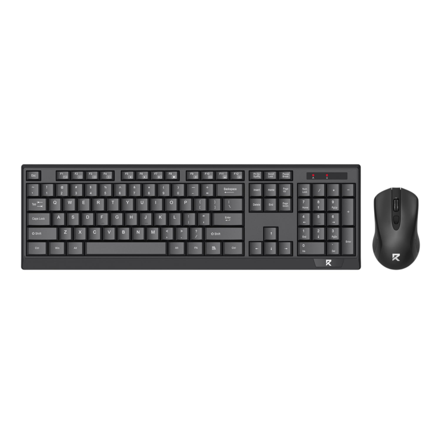 Redragon BS-8343A Wireless Keyboard and Mouse Combo - Black - Guards On Duty Shop & Security Guards