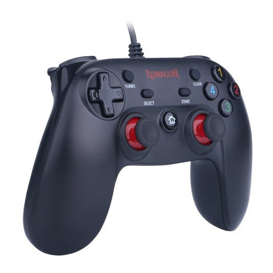 REDRAGON SATURN Wired X/D-input(Digital/Analog) PC Controller Black - Guards On Duty Shop & Security Guards