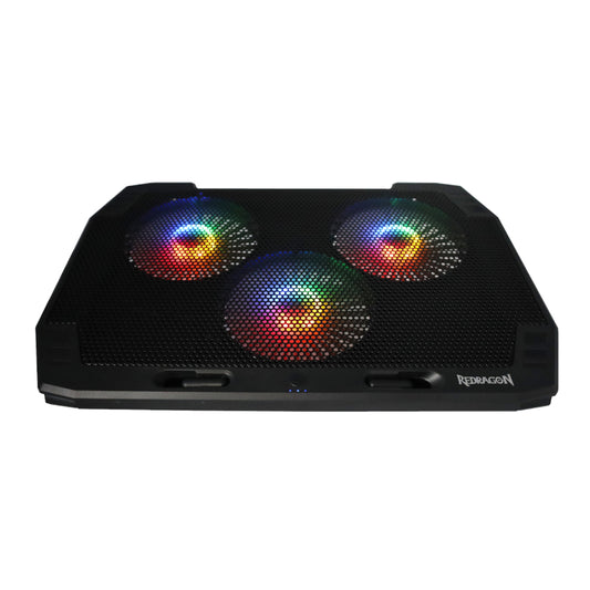 REDRAGON Dual USB 3 Fan RGB Gaming Notebook Stand - Guards On Duty Shop & Security Guards
