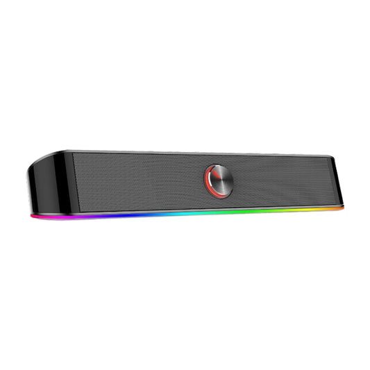 REDRAGON 2.0 Sound Bar ADIEMUS 2 x 3W RGB USB|Aux PC Gaming Speaker - Black - Guards On Duty Shop & Security Guards