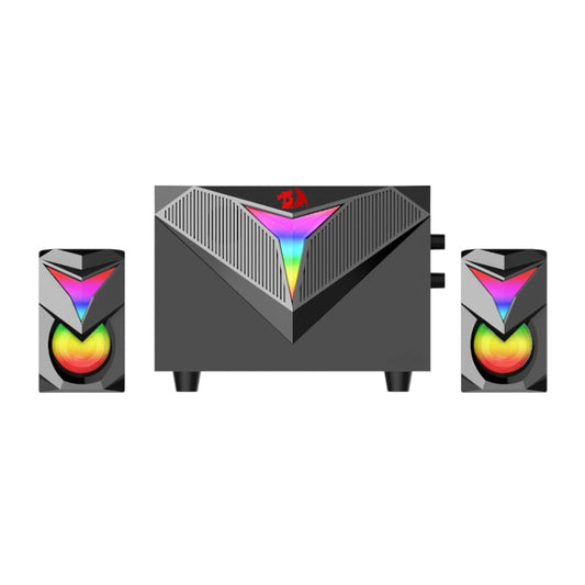 REDRAGON 2.1 Satellite Speaker TOCCATA RGB 11W Gaming Speaker - Black - Guards On Duty Shop & Security Guards