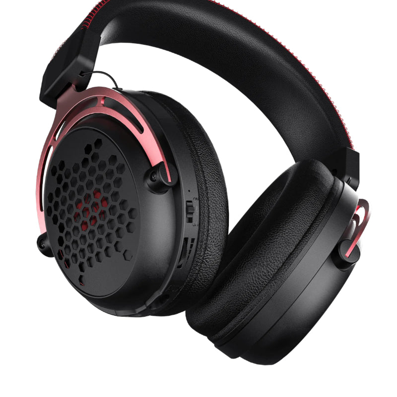 REDRAGON Over-Ear DIOMEDES Honeycomb 3.5mm AUX Gaming Headset - Black - Guards On Duty Shop & Security Guards
