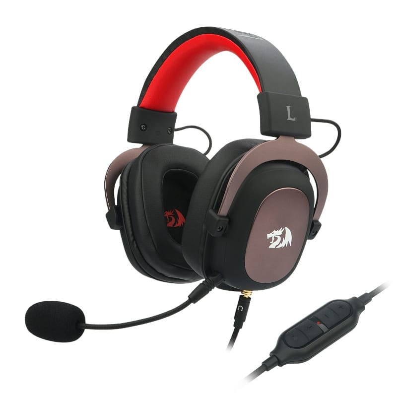 REDRAGON Over-Ear ZEUS 2 USB Gaming Headset - Black - Guards On Duty Shop & Security Guards
