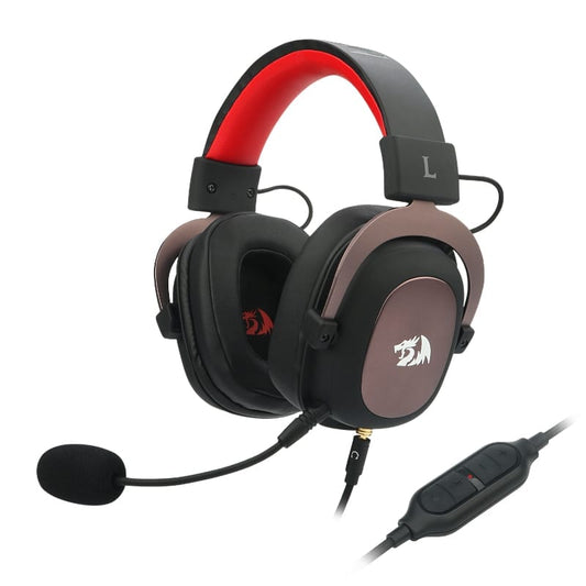 REDRAGON Over-Ear ZEUS 2 USB Gaming Headset - Black - Guards On Duty Shop & Security Guards