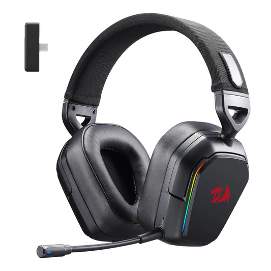 Redragon H868 RGB Wireless Gaming Headset - Black - Guards On Duty Shop & Security Guards