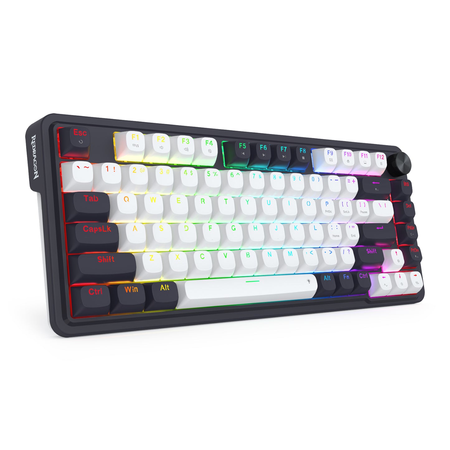 Redragon K673 UCAL 75% Magnetic Ultramag Switch Wired Keyboard - Black - Guards On Duty Shop & Security Guards